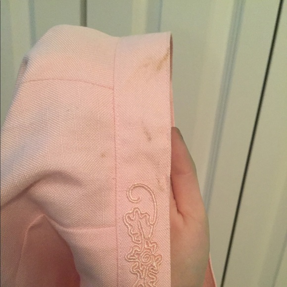 Light Pink Set of Blazer and Skirt - Picture 3 of 6